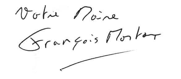 signature francois